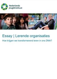 Omslag essay Lerende organisaties