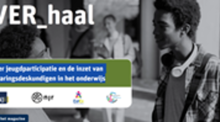 Omslag Over jeugdparticipatie en de inzet van ervaringsdeskundigen in het onderwijs