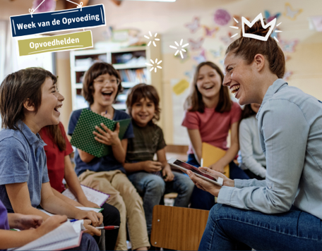 Banner Week van de Opvoeding