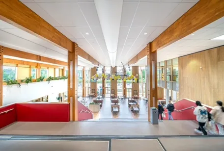 Open ruimte in de Bossche vakschool 