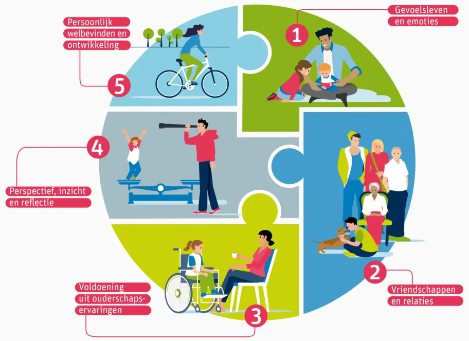 De vijf pijlers van welbevinden