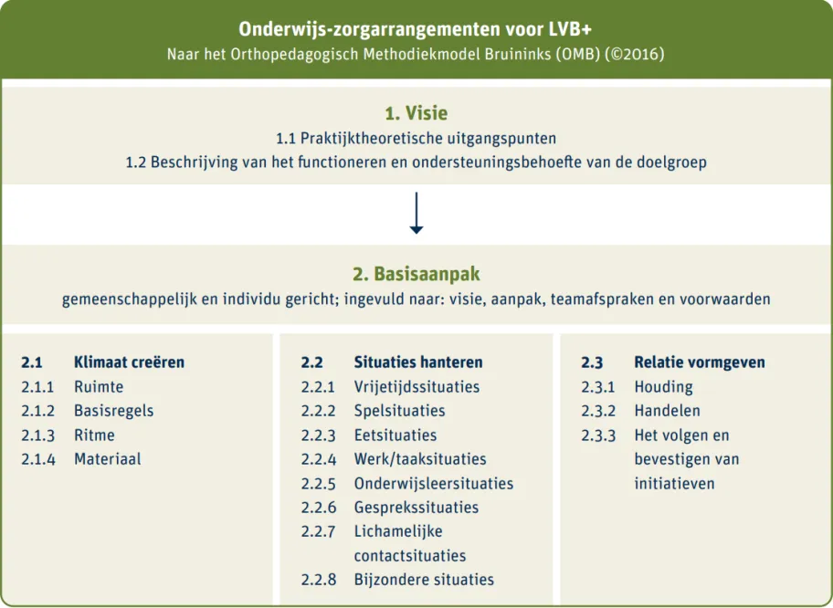 Schema Bruininks model