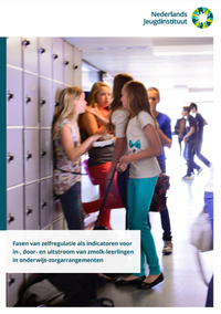 omslag Fasen van zelfregulatie als indicatoren voor in-, door- en uitstroom van zmolk-leerlingen in onderwijs-zorgarrangementen