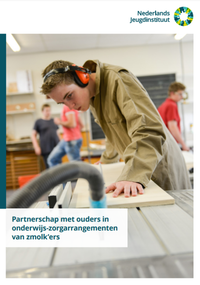 omslag Partnerschap met ouders in onderwijs-zorgarrangementen van zmolk’ers