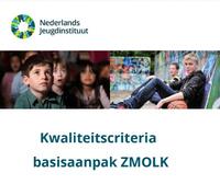 omslag publicatie Kwaliteitscriteria basisaanpak ZMOLK