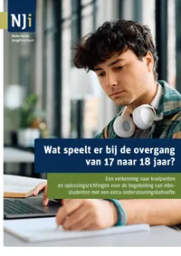 Omslag Wat speelt er bij de overgang van 17 naar 18 jaar