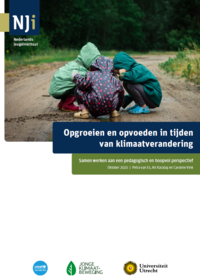 Omslag Opgroeien en opvoeden in tijden van klimaatverandering